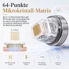 Professionelles Gold RF Microneedling Gerät für Gesicht & Körper mit Ice Hammer zur Porenverfeinerung, Reduzierung von Aknenarben, Hautstraffung, Faltenreduktion, Regulierung fettiger Haut und Minimierung von Mitessern