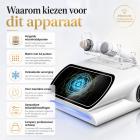 FREYARA Professioneel Gouden RF-Microneedlingapparaat voor Gezicht en Lichaam met Ice Hammer – voor Poriënverkleining, Opvullen van Acnelittekens, Lifting van Verslapte Huid, Rimpelverwijdering, Vermindering van Vette Huid en Mee-eters