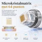 FREYARA Professioneel Gouden RF-Microneedlingapparaat voor Gezicht en Lichaam met Ice Hammer – voor Poriënverkleining, Opvullen van Acnelittekens, Lifting van Verslapte Huid, Rimpelverwijdering, Vermindering van Vette Huid en Mee-eters