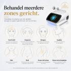 FREYARA Professioneel Gouden RF-Microneedlingapparaat voor Gezicht en Lichaam met Ice Hammer – voor Poriënverkleining, Opvullen van Acnelittekens, Lifting van Verslapte Huid, Rimpelverwijdering, Vermindering van Vette Huid en Mee-eters