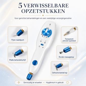 PM FacialPure 1.0 Premium Multifunctionele Plasma Pen met Geavanceerde Huidverzorgingstechnologie – voor een Zuiverdere, Stevigere en Gezondere Huid