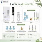 PM FacialPure 2.0, stylo plasma à ozone multifonction - Élimine les grains de beauté et les taches, favorise l'absorption du sérum et nettoie la peau
