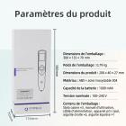 PM FacialPure 2.0, stylo plasma à ozone multifonction - Élimine les grains de beauté et les taches, favorise l'absorption du sérum et nettoie la peau