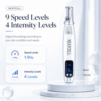 LASER FacialPure Lite, The Blue-Light Picosecond Laser Pen for Spots, Skin Renewal, Melanin Removal