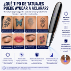 Desvanece Tatuajes y Pigmentación Desde Casa - Freyara FacialPure LS008™ utiliza tecnología de picosegundos para ayudar a reducir gradualmente tatuajes, maquillaje permanente y pigmentos no deseados con precisión y control.