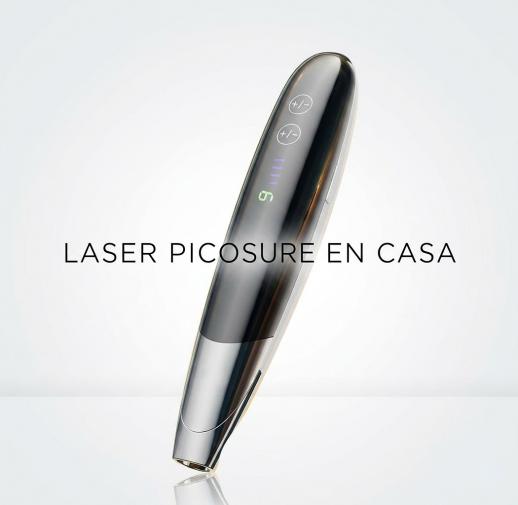 LÁSER FacialPure LS008, Láser de picosegundos de uso doméstico con posicionamiento de luz azul, ideal para eliminar pecas, tatuajes de cejas, tatuajes y pigmentación.
