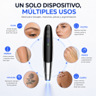 LÁSER FacialPure LS008, Láser de picosegundos de uso doméstico con posicionamiento de luz azul, ideal para eliminar pecas, tatuajes de cejas, tatuajes y pigmentación.