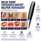 FREYARA FacialPure LS008 Picoseconde Laserpen voor Thuisgebruik met Blauwlichtpositionering – voor het Verwijderen van Sproeten, Pigmentvlekken, Tatoeages en Wenkbrauwtatoeages