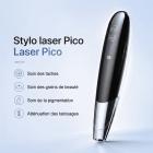 LASER FacialPure LS008 – Stylo laser picoseconde à domicile avec guidage par lumière bleue, aide à réduire visiblement les taches pigmentaires, les tatouages et les sourcils tatoués.