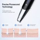 LASER FacialPure LS008, Home-Use Picosecond Laser Pen with Blue Light Positioning, Suitable for Removing Freckles, Eyebrow Tattoos, Tattoos, and Fading Pigmentation