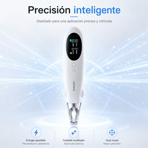 LASER FacialPure Pro, lápiz láser de picosegundos inalámbrico para uso doméstico con posicionamiento mediante luz azul, adecuado para atenuar tatuajes y manchas oscuras.