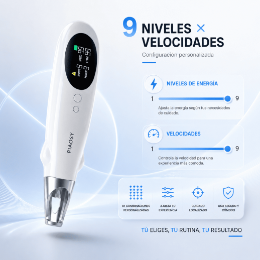LASER FacialPure Pro, lápiz láser de picosegundos inalámbrico para uso doméstico con posicionamiento mediante luz azul, adecuado para atenuar tatuajes y manchas oscuras.