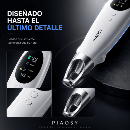 LASER FacialPure Pro, lápiz láser de picosegundos inalámbrico para uso doméstico con posicionamiento mediante luz azul, adecuado para atenuar tatuajes y manchas oscuras.