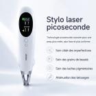 LASER FacialPure Pro – Stylo laser picoseconde sans fil pour usage domestique avec ciblage à lumière bleue, atténue tatouages et taches brunes