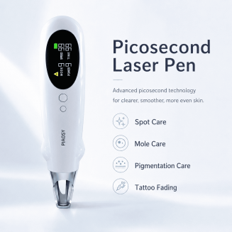  LASER FacialPure Pro, Home-Use Wireless Picosecond Laser Pen with Blue Light Positioning, Suitable for Fade Tattoos and Dark Spots