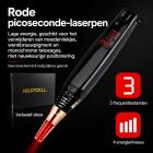 FREYARA LASER FacialPure Lite Upgrade – Zachte Picoseconde Laserpen met Rood Licht voor Thuis, voor Sproeten en Pigmentvlekken