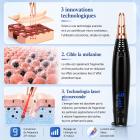 FREYARA LASER FacialPure Lite Upgrade – Stylo laser picoseconde professionnel à lumière bleue pour atténuer l’apparence des tatouages et des grains de beauté