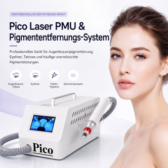LASER FacialPure 3.0 – PICO-Pikosekundenlasergerät zur schmerzfreien, nicht-invasiven Tattoo- und Augenbrauenentfernung für schnellere und sichere Ergebnisse