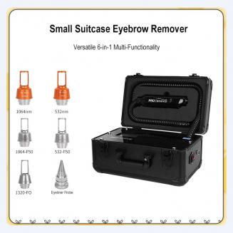 LASER FacialPure 5.0, appareil laser picoseconde compact à technologie noire brillante, élimination indolore et non invasive des tatouages ​​et des sourcils