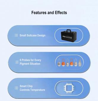 LASER FacialPure 5.0, Brilliant Black Technology Small Suitcase Laser Picosecond Machine, Painless, Non-Invasive Tattoo & Eyebrow Removal
