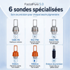 LASER FacialPure 5.0, appareil laser picoseconde compact à technologie noire brillante, élimination indolore et non invasive des tatouages ​​et des sourcils