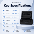 LASER FacialPure 5.0, Brilliant Black Technology Small Suitcase Laser Picosecond Machine, Painless, Non-Invasive Tattoo & Eyebrow Removal