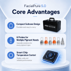 LASER FacialPure 5.0, Brilliant Black Technology Small Suitcase Laser Picosecond Machine, Painless, Non-Invasive Tattoo & Eyebrow Removal