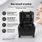 LASER FacialPure 5.0 Ultra, technologie noire brillante, appareil laser picoseconde non invasif à double poignée avec tige de traction et poulie, dissolvant de sourcils et de tatouages