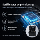 LASER FacialPure 5.0 Ultra, technologie noire brillante, appareil laser picoseconde non invasif à double poignée avec tige de traction et poulie, dissolvant de sourcils et de tatouages