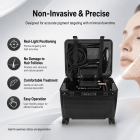 LASER FacialPure 5.0 Ultra, Brilliant Black Technology Double Handle Non-Invasive Laser Picosecond Machine with Pull Rod and Pulley, Eyebrow Remover and Tattoo Remover