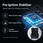 LASER FacialPure 5.0 Ultra, Brilliant Black Technology Double Handle Non-Invasive Laser Picosecond Machine with Pull Rod and Pulley, Eyebrow Remover and Tattoo Remover