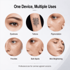 LASER FacialPure 5.0 Ultra, Brilliant Black Technology Double Handle Non-Invasive Laser Picosecond Machine with Pull Rod and Pulley, Eyebrow Remover and Tattoo Remover