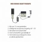 Professioneel Draagbaar Ver-Infrarood Energie- en Warmtetherapie Schoonheidsapparaat met 72 Mineralen – voor Pijnverlichting, Huidverjonging, Detox, Spierontspanning en Relaxatie