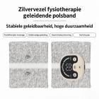 Zilvervezel EMS-Microstroom Polsbrace voor Thuisgebruik met 20% Zilvertechnologie en 10 Massagestanden – Fysiotherapieapparaat voor Pijnverlichting en Herstel
