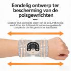 Zilvervezel EMS-Microstroom Polsbrace voor Thuisgebruik met 20% Zilvertechnologie en 10 Massagestanden – Fysiotherapieapparaat voor Pijnverlichting en Herstel