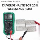 Zilvervezel EMS-Microstroom Polsbrace voor Thuisgebruik met 20% Zilvertechnologie en 10 Massagestanden – Fysiotherapieapparaat voor Pijnverlichting en Herstel