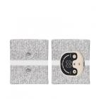 Micro-elektrische polssteun met zilvervezel EMS-technologie voor thuisgebruik, fysiotherapieapparaat voor thuisgebruik, 20% zilvertechnologie, 10 massagemodi voor pijnverlichting en herstel.