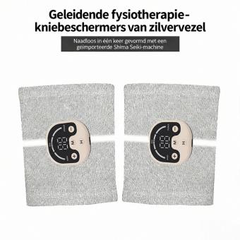 Zilvervezel EMS-Microstroom Kniebrace voor Thuisgebruik – Fysiotherapieapparaat voor Gerichte Pijnverlichting en Gewrichtscomfort