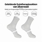 Zilvervezel EMS-Microstroom Compressiesokken voor Thuisgebruik – Fysiotherapieapparaat voor Voetherstel en Ondersteuning van de Bloedsomloop