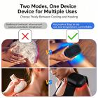 Dispositivo portátil de terapia instantánea de frío y calor FREYARA para músculos y articulaciones, alivia el dolor y reduce la hinchazón.