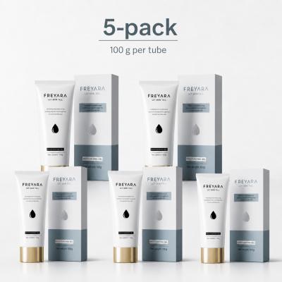 FREYARA Hydraterende Geleidingsgel Aqualis Activator 5 × 100 ml – Conductieve Gel voor Schoonheidsapparaten