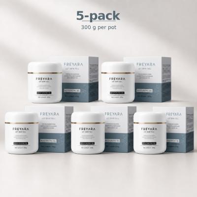 FREYARA Hydraterende Geleidingsgel Aqualis Activator 5 × 300 ml – Conductieve Gel voor Schoonheidsapparaten