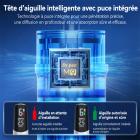 Dr. Pen M9 Dermapen Professionnel de Microneedling – Ajustement Automatique Intelligent – Avec 10 Cartouches Aiguilles 18 Pins