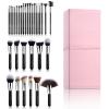 Professional Makeup Brushes 30pcs Set Complete Collection Black with Holder