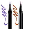 Eyeliner Liquide, Violet + Caramel, Imperméable, Durable