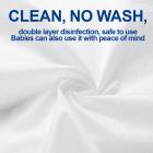 Wegwerpbare steriele beddengoedset van 4 stuks, hygiënisch, huidvriendelijk en geschikt voor op reis (laken van 220*240 cm*1, dekbedovertrek van 220*240 cm*1, kussenslopen van 50*80 cm*2)