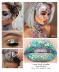 Glitter Pailletten Gel voor Oogschaduw, Lichaam, Lip #01