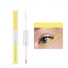 Eyeliner liquide, double embout mat et pailleté, #4 Jaune