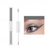 Eyeliner liquide, double embout mat et pailleté, #6 gris