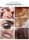 Highlight Powder Patting, Shimmer for Body Face Eye, No3 golden brown